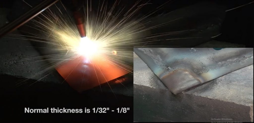 ضخامت قابل پوشش با روش اسپری و فیوز